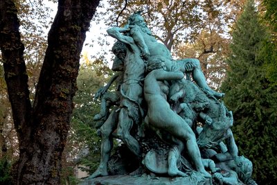 The triumph of Silenus by Aime Jules Dalou